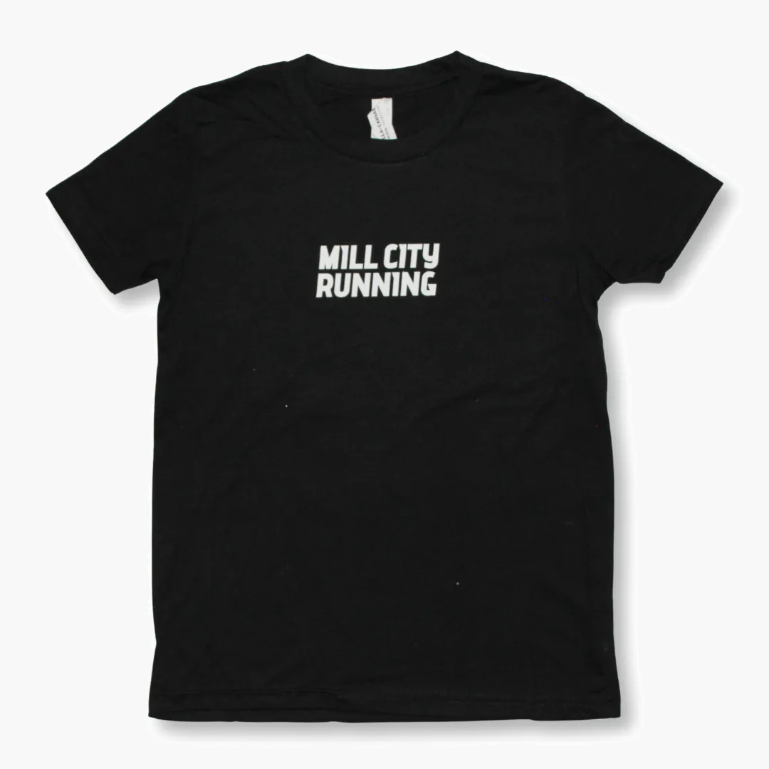 All Gender MCR Youth Triblend Tee in Black (MCR) - 1