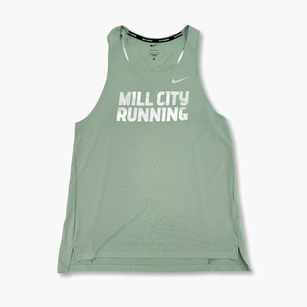 Men s Fast Singlet in Steam - 1