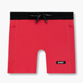 Women s Striped Cadence Compression Shorts 5 in Poppy / Azalea - 1