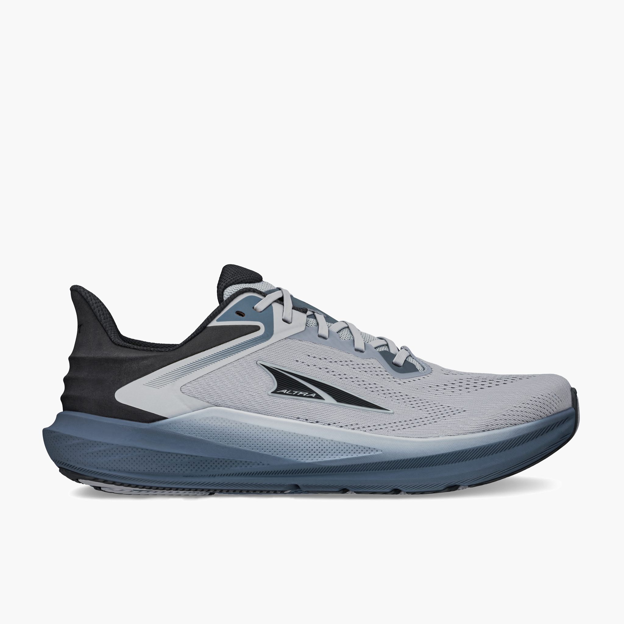 Lateral angle shot of Men's Torin 8 in Gray