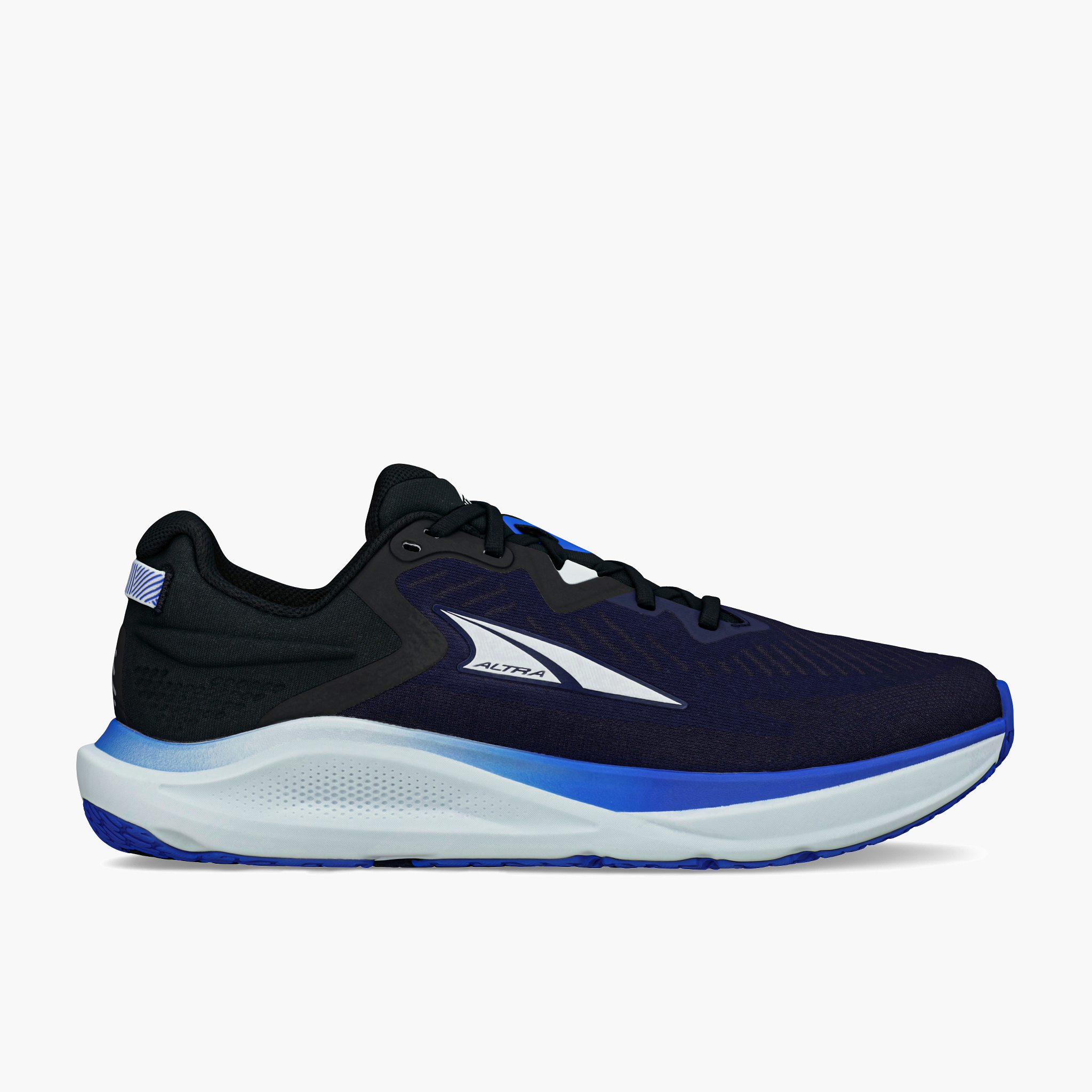 Lateral angle shot of Men's Paradigm 8 in Navy / Black