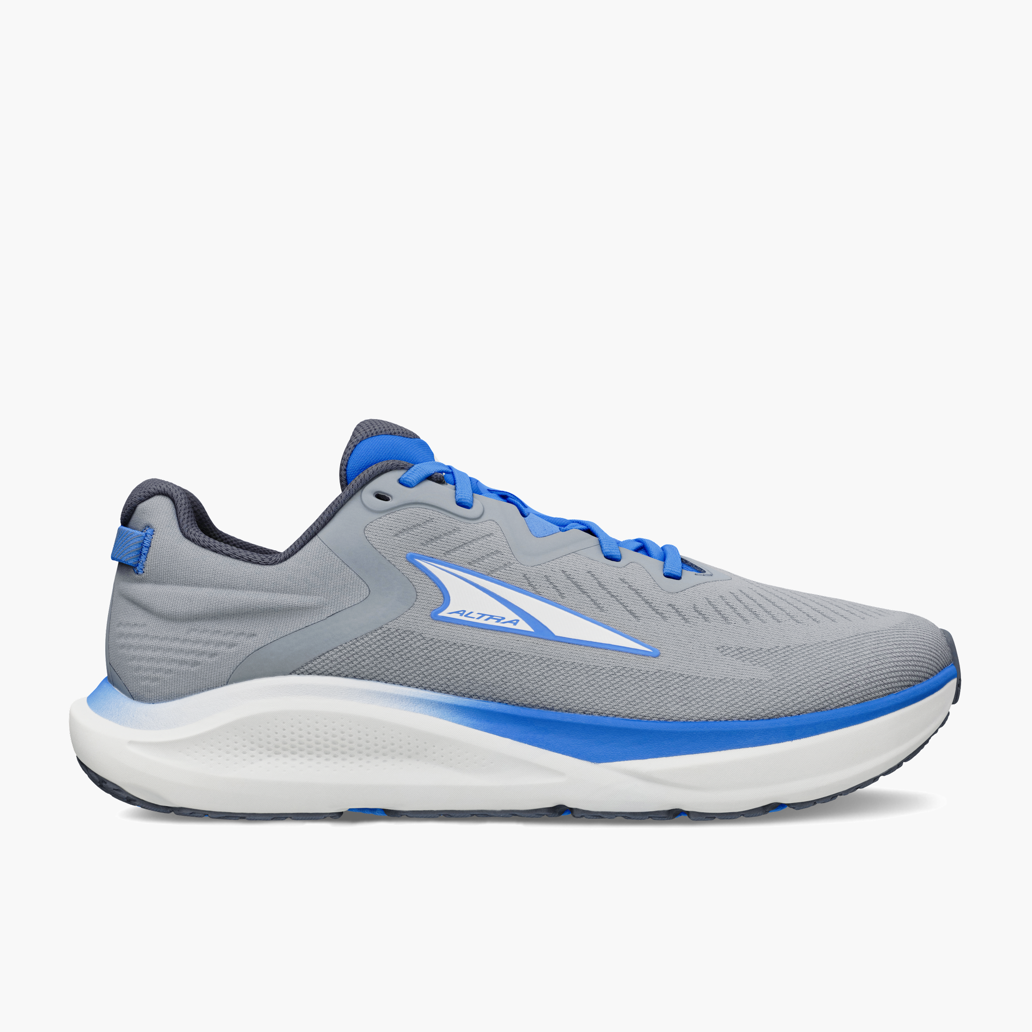 Lateral angle shot of Men's Paradigm 8 in Blue / Gray