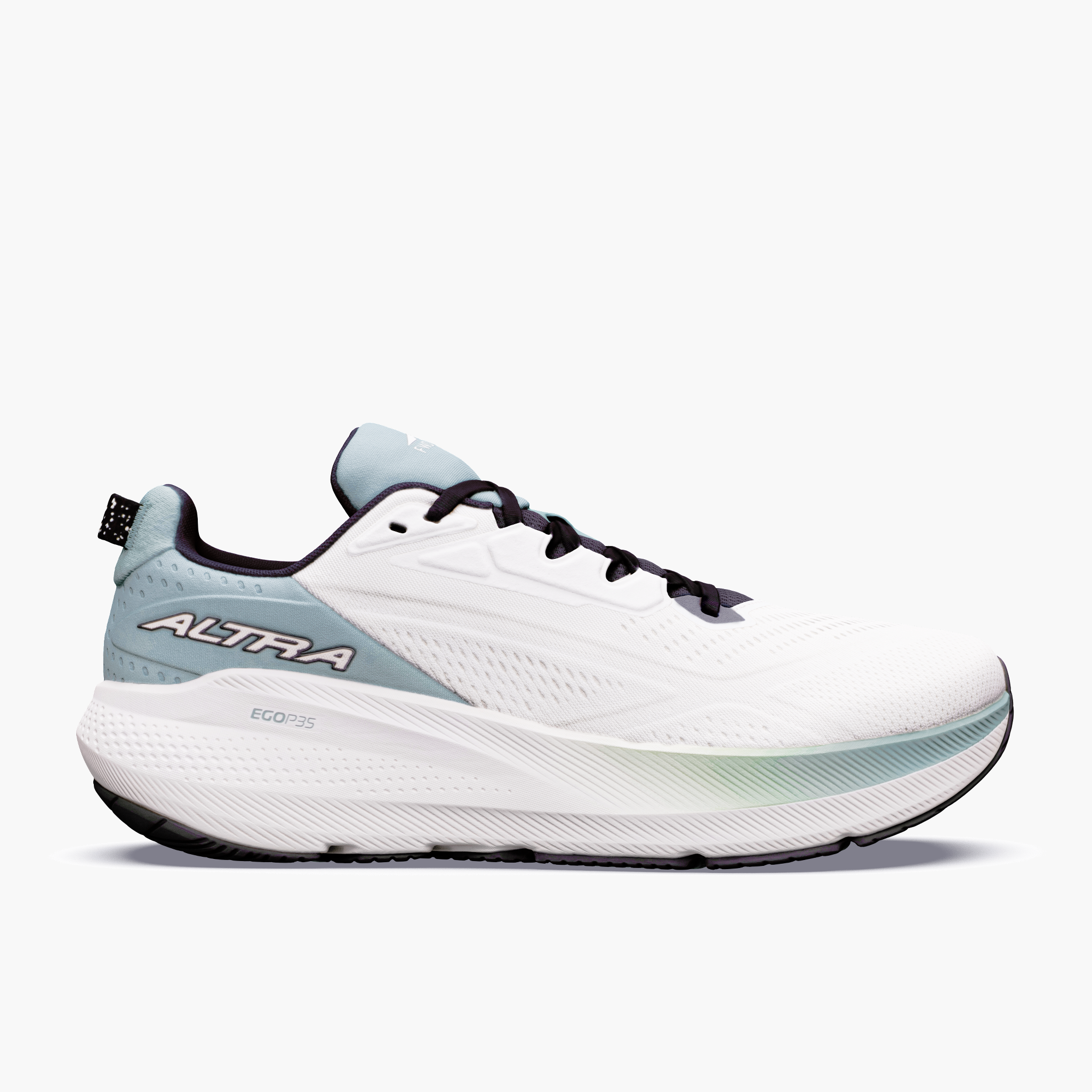 Lateral angle shot of Men's FWD Via 2 in Vaporous Grey / Vpros Gry