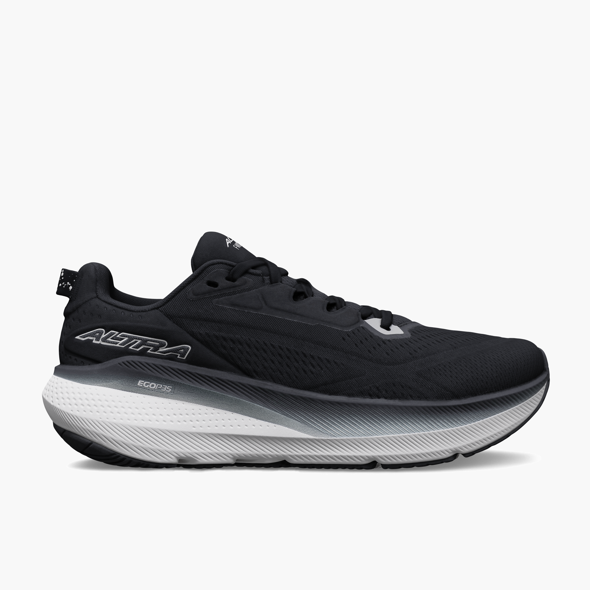 Lateral angle shot of Women's Fwd Via 2 in Black / White