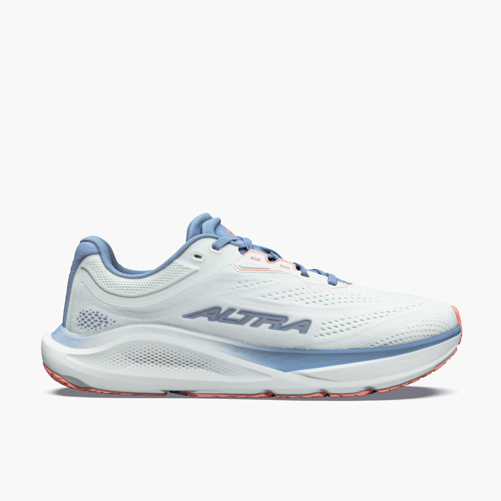 Lateral angle shot of Women's Torin ST in Ice / Silver / Dsrt Flwr