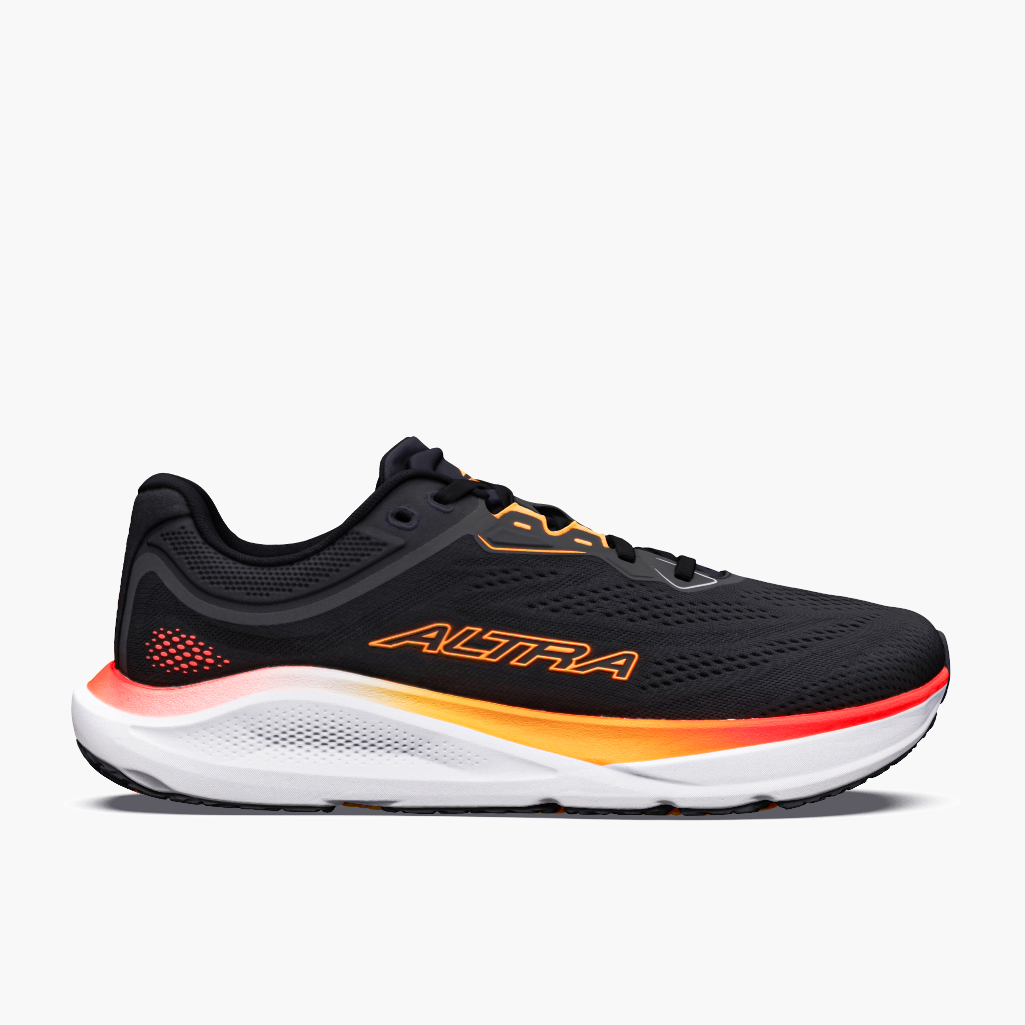 Lateral angle shot of Men's Torin ST in Blk / Orng Pop / Firy Coral