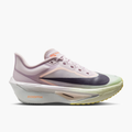 Lateral angle shot of Women's Zoom Fly 6 in Bleached Lilac / Purple Dynasty-Volt Tint