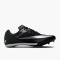 Lateral angle shot of All Gender Rival Sprint in Black / Metallic Silver-black