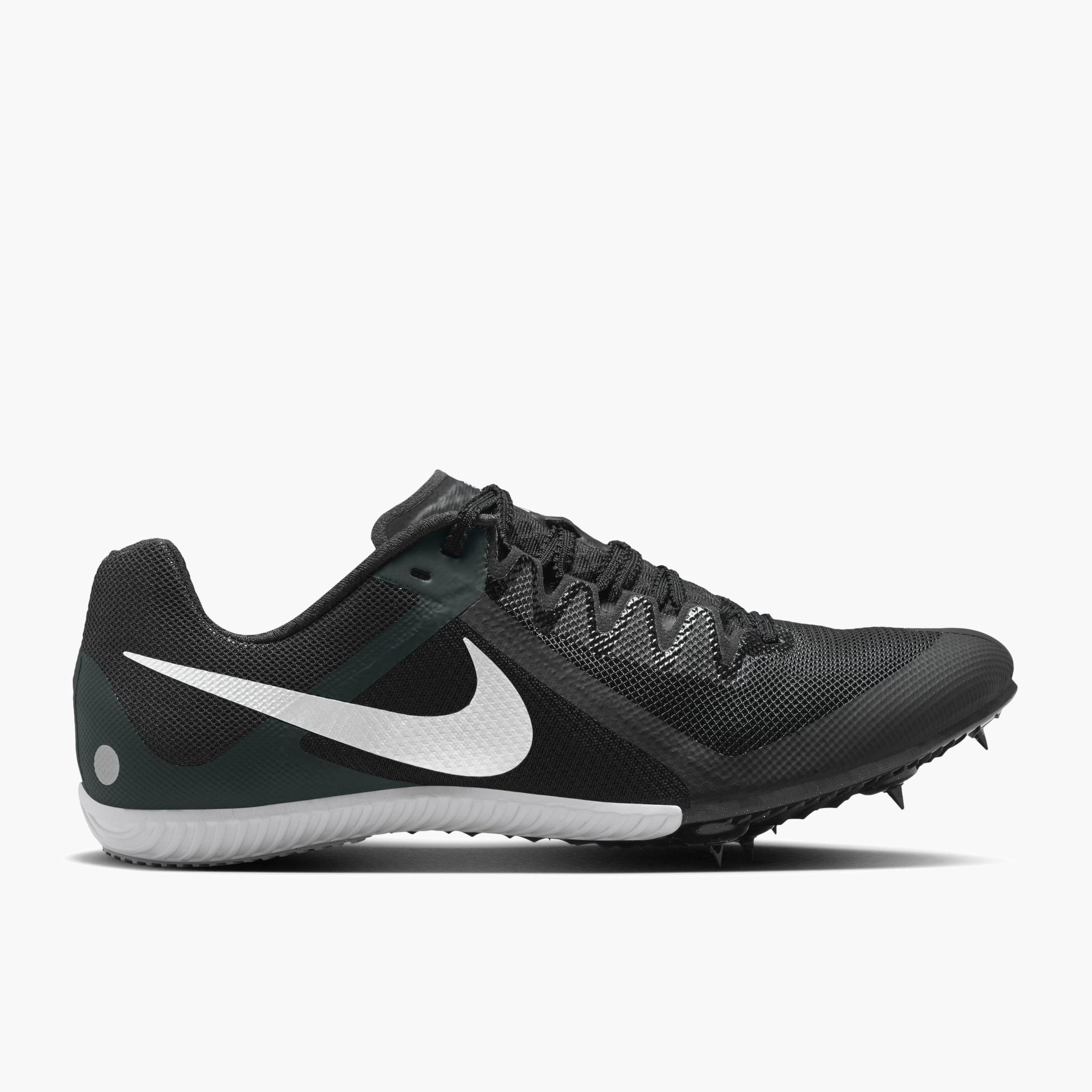 Lateral angle shot of All Gender Rival Multi in Black / Metallic Silver-black