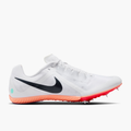 Lateral angle shot of All Gender Rival Multi in White / Obsidian-bright Crimson