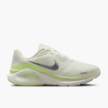 Lateral angle shot of Women's Structure 26 in Summit White / Chrome-Barely Volt-Sail