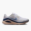 Lateral angle shot of Women's Structure 26 in White / Aluminum-Mystic Navy-Sundial