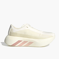 Lateral angle shot of Women's Hyperboost Edge in Off White / Vapour Pink / Matte Silver