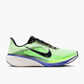 Lateral angle shot of Men's Pegasus 42 in Volt Tint / Black Spruce-Sapphire