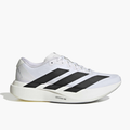 Lateral angle shot of Women's Evo SL Woven in Ftwwht / Cblack / Dshgry