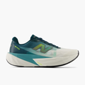 Lateral angle shot of Men's FuelCell Rebel v5 in Medusagreen / Fadedteal