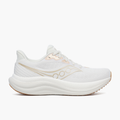 Lateral angle shot of Women's Triumph 23 in White / Artic