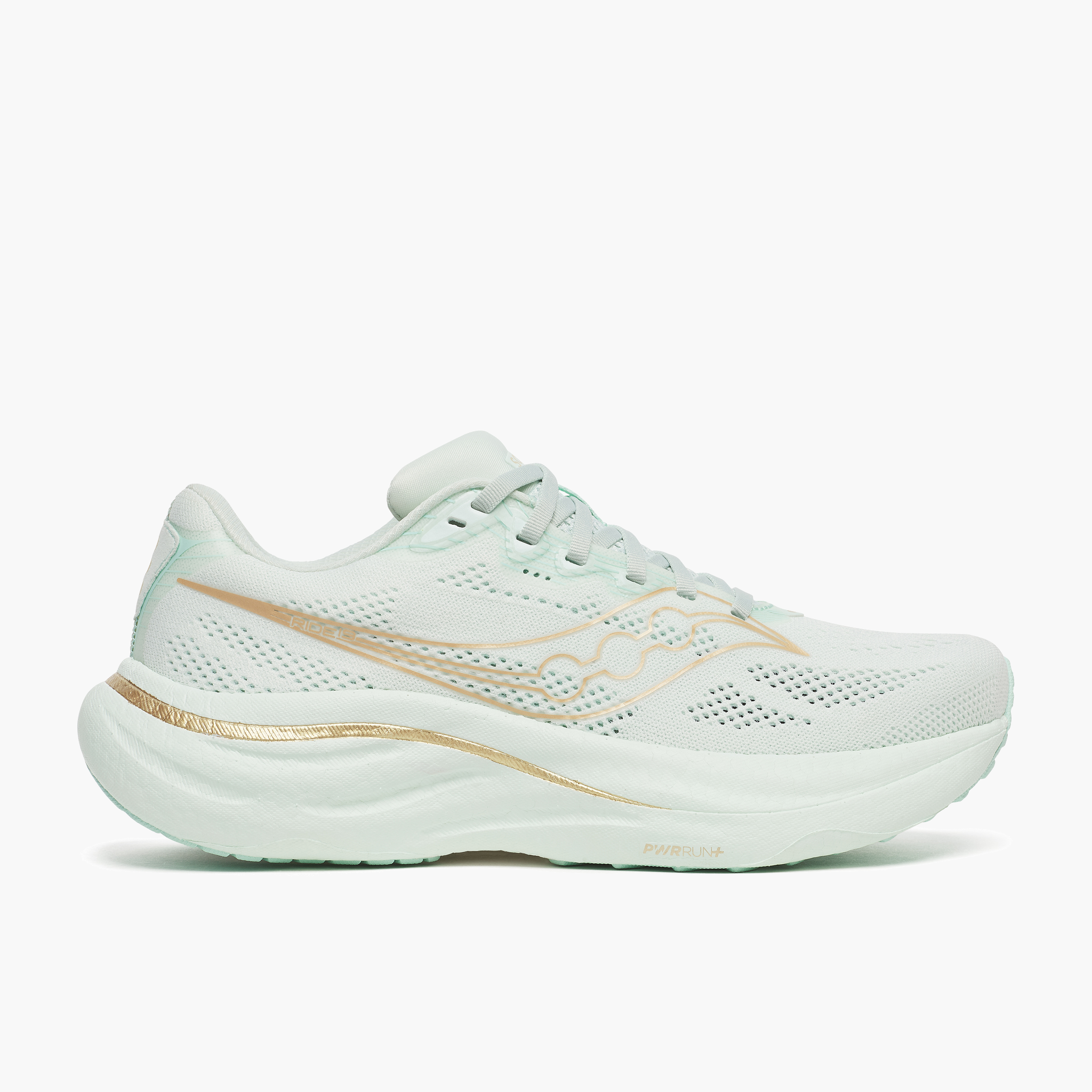 Lateral angle shot of Women's Ride 19 in Hush