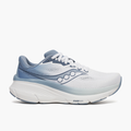 Lateral angle shot of Women's Guide 19 in White / Storm