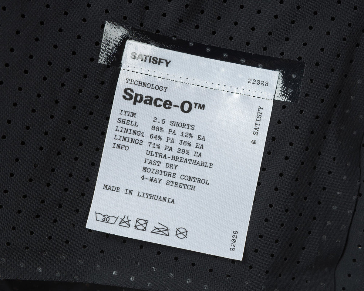 Space-O 2.5 Shorts — Product construction and performance detail