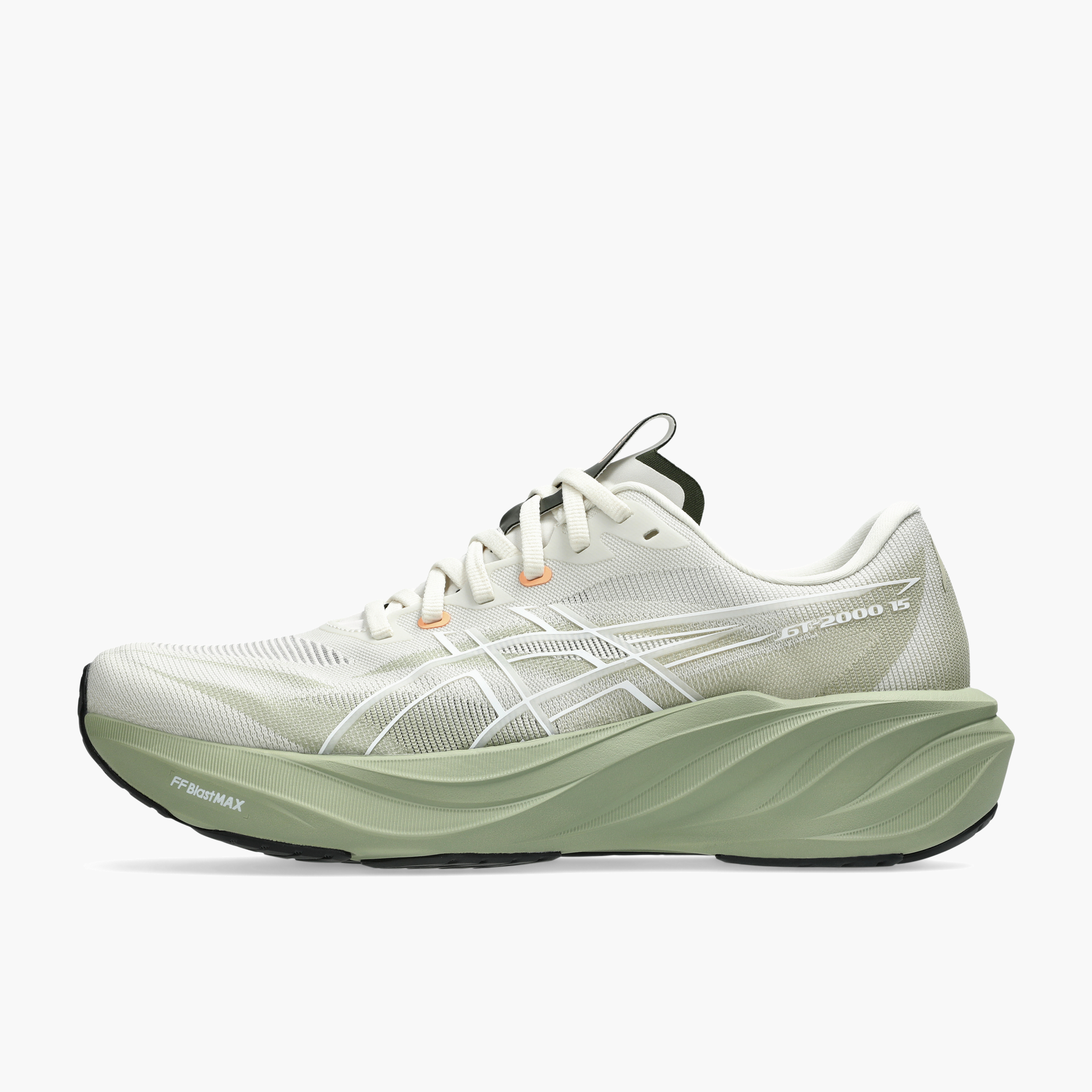 Medial angle shot of Men's GT-2000 15 in Birch / Khaki Green