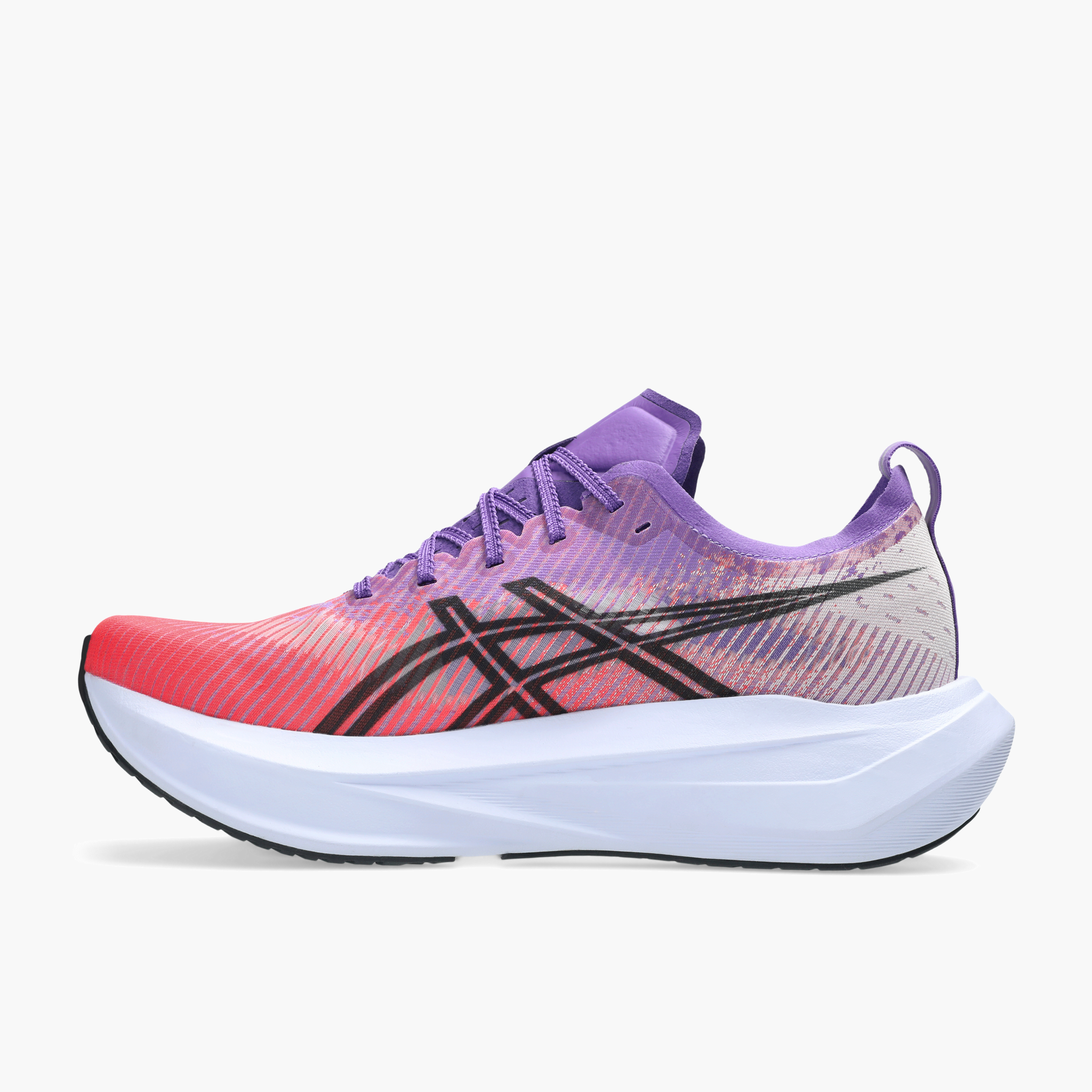 Medial angle shot of All Gender Megablast in Edo Purple / Black