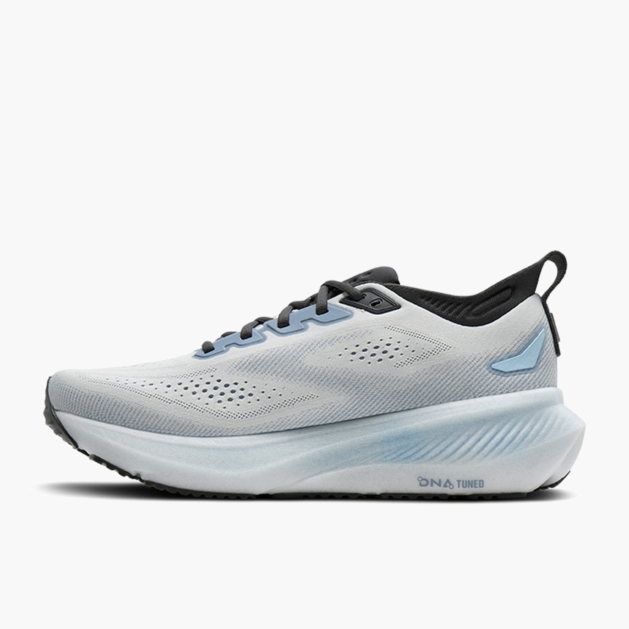 Medial angle shot of Men's Glycerin 23 in White / Rain / Baltic Sea