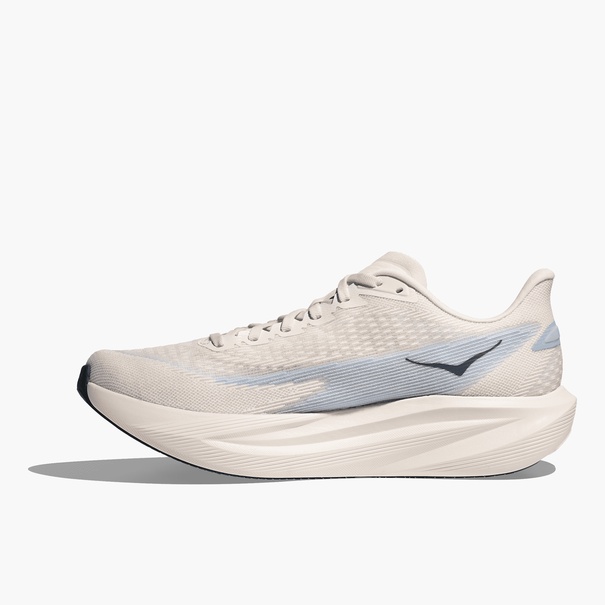 Medial angle shot of Men's Mach 7 in Alabaster  /  Soaring Blue