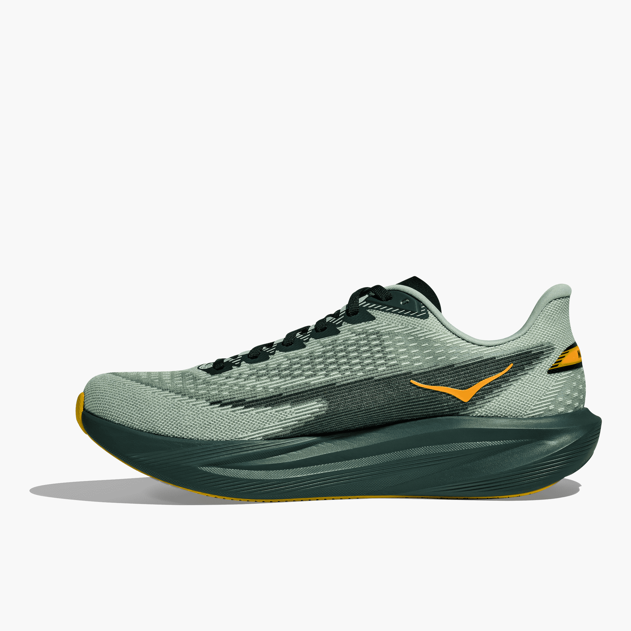 Medial angle shot of Men's Mach 7 in Sage  /  Bay Leaf