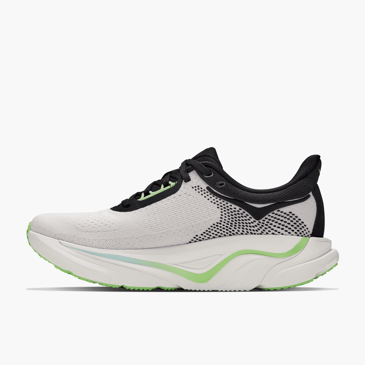 Medial angle shot of Men's Arahi 9 in Frost  /  Black