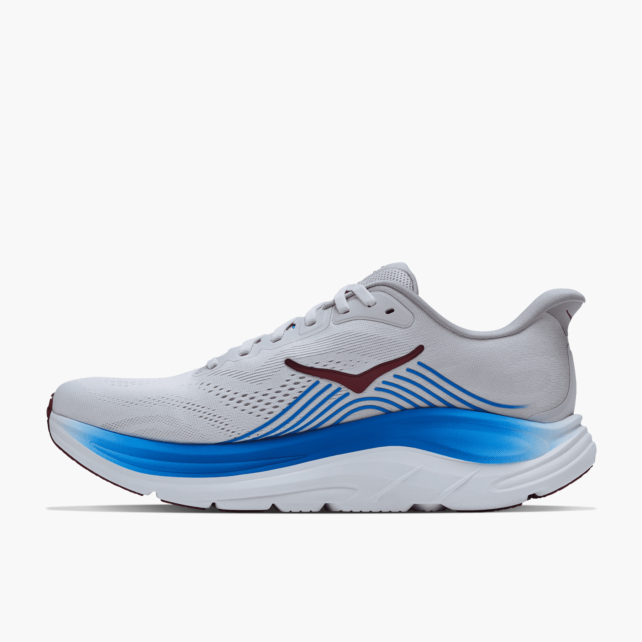 Medial angle shot of Men's Clifton 11 in Stucco  /  Grout