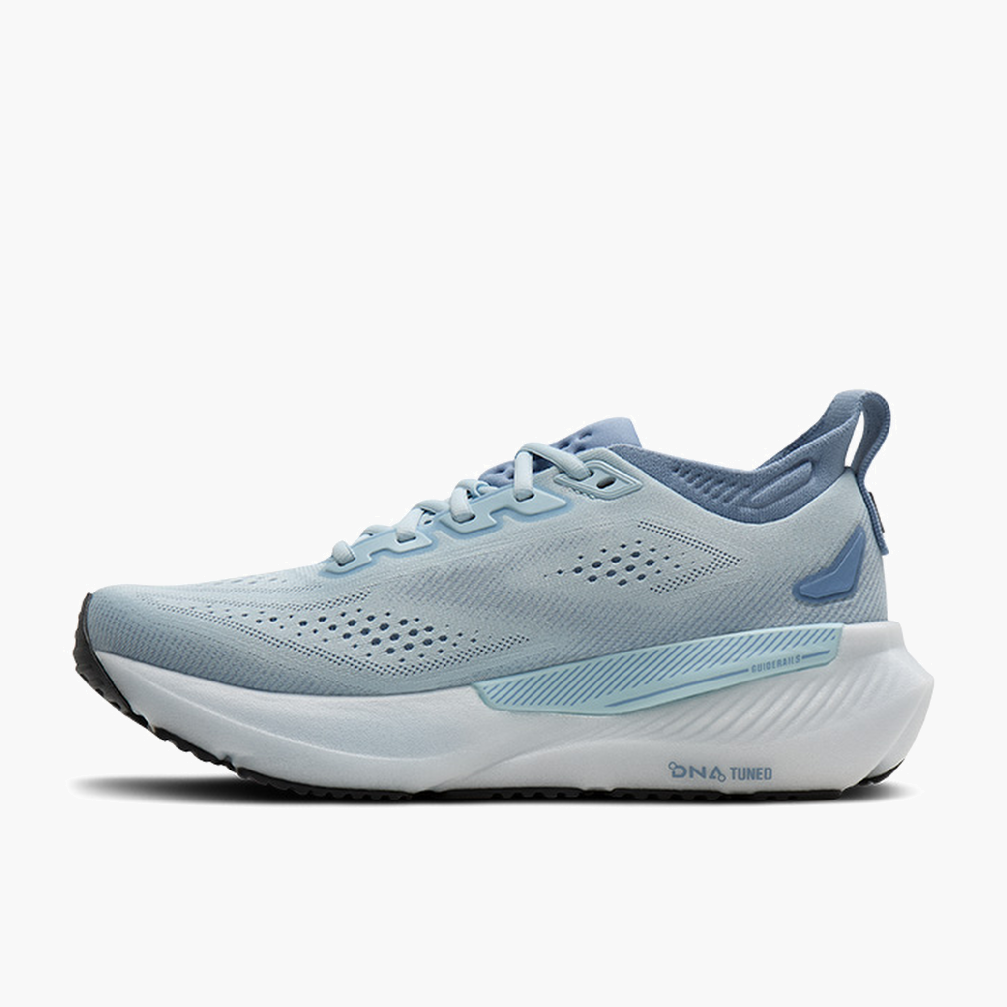 Medial angle shot of Women's Glycerin GTS 23 in Nantucketbreeze / Rain / Clear