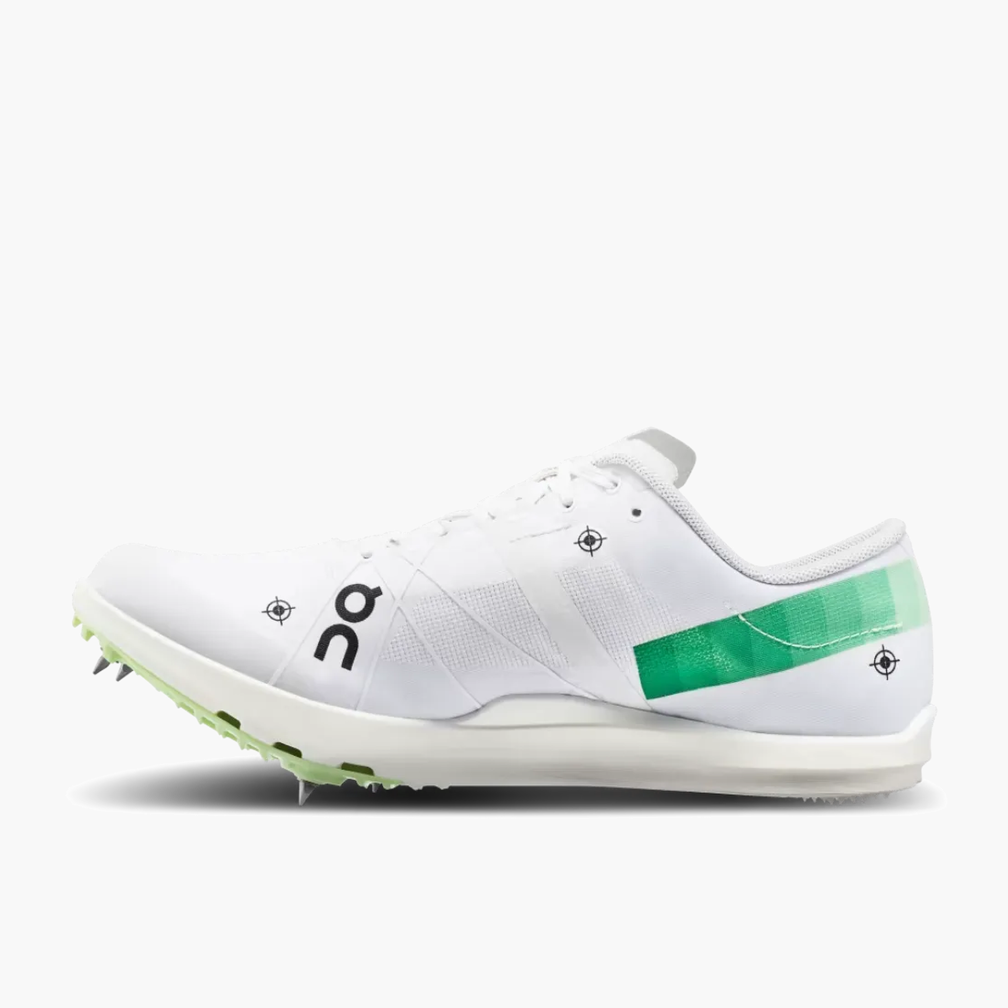 Medial angle shot of Womens Cloudspike 10000