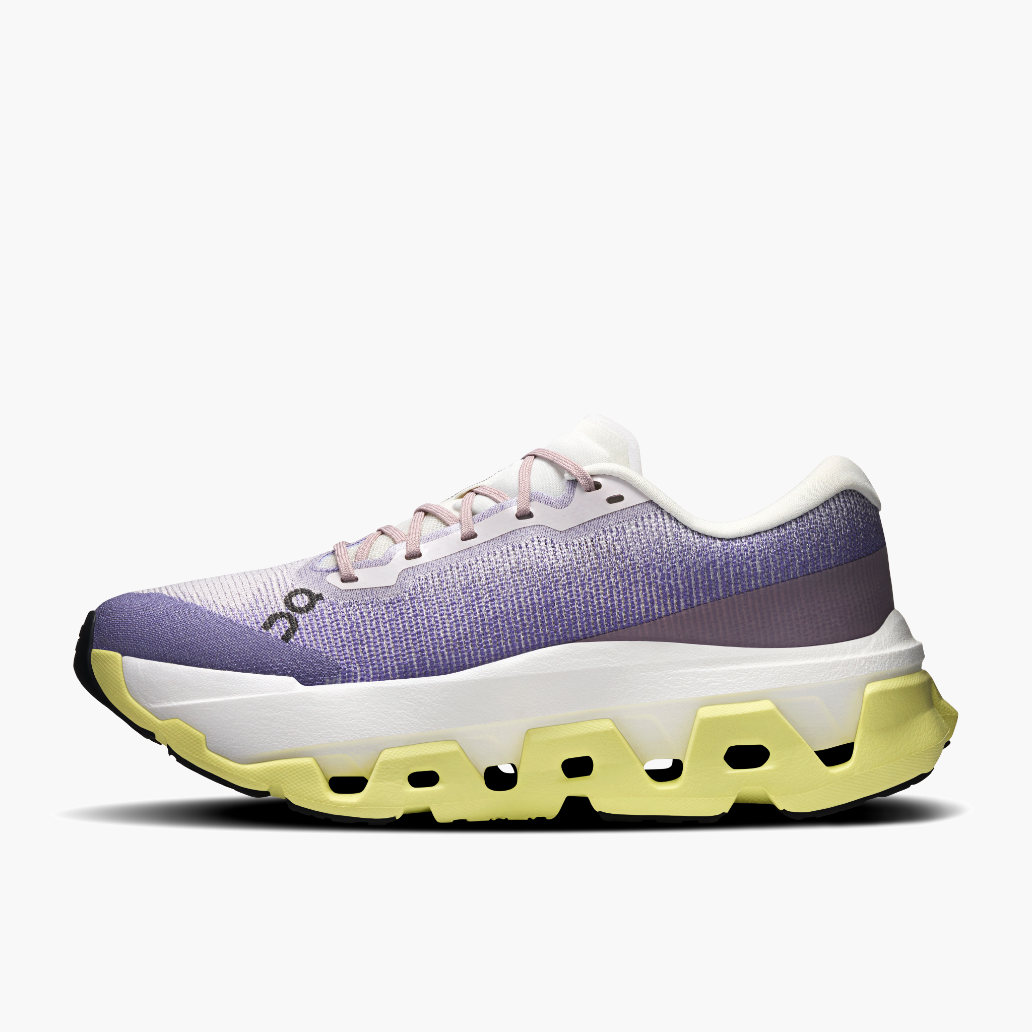 Medial angle shot of Women's Cloudmonster 3 Hyper in Lily | Limelight