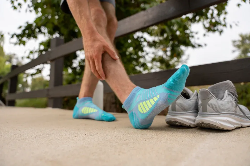 Ultralight No-Show Socks in Cool Blue - 2