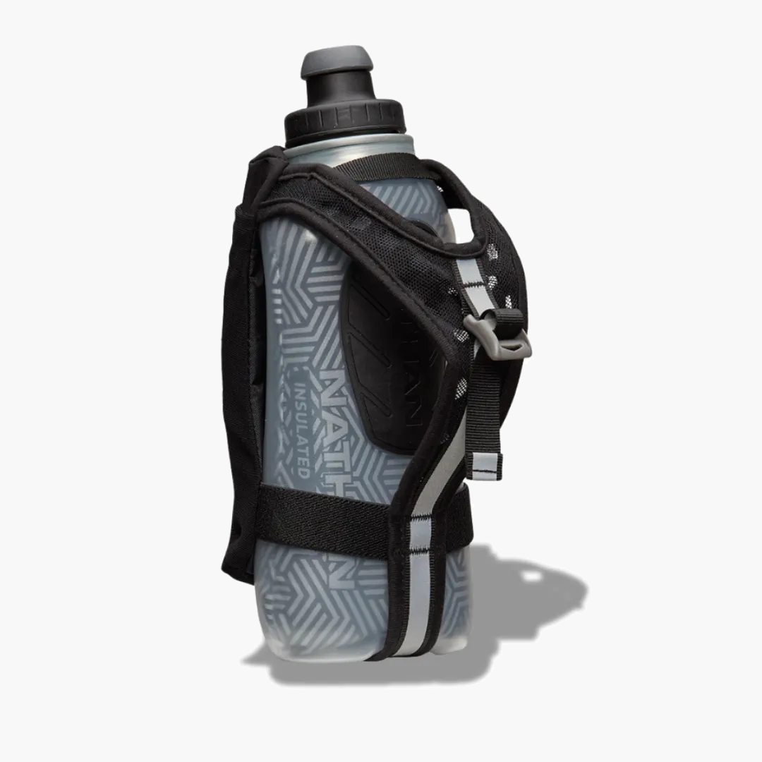 SpeedDraw Insulated 18oz Flask v2 in Black / Reflective Silver - 2