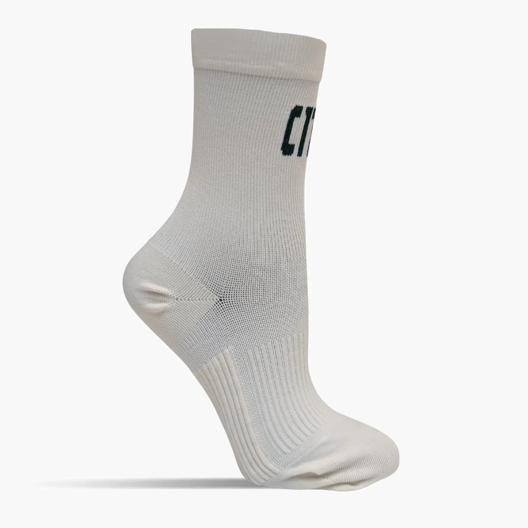 Mill City Crew Socks in Natural - 2