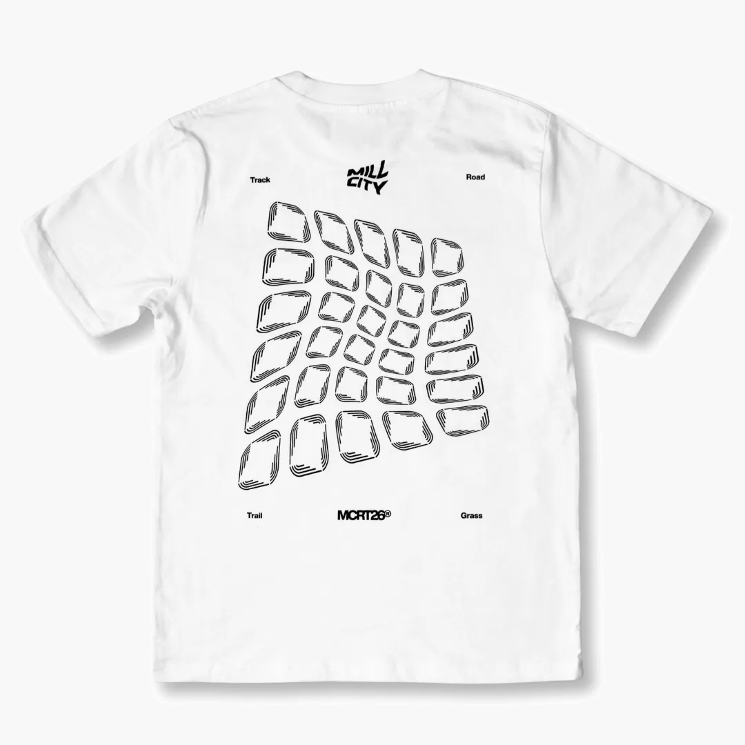 All Gender RT Classic Tee in White - Race Team 2026 - 2