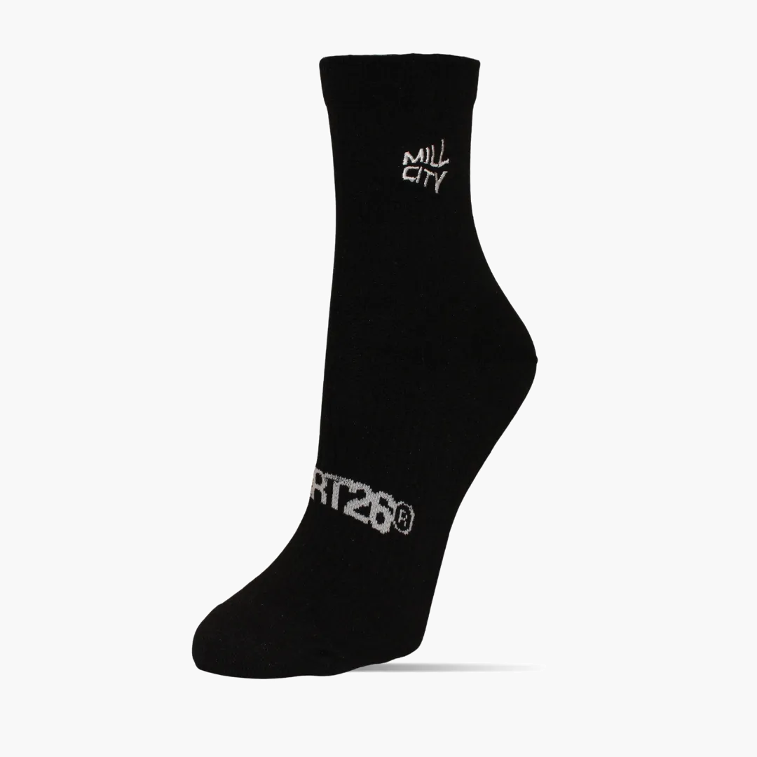 MCR RT Quarter Socks in Black - Race Team 2026 - 2