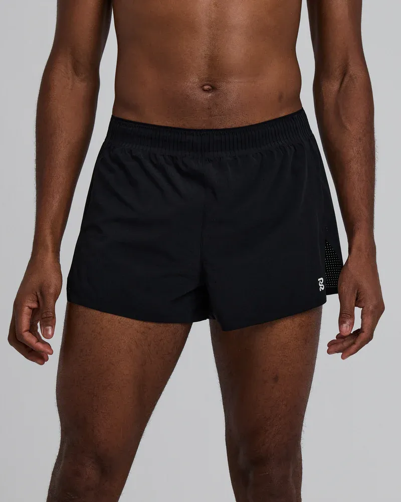 Men s Vento Next-Gen 3  Split Shorts in Black - 2