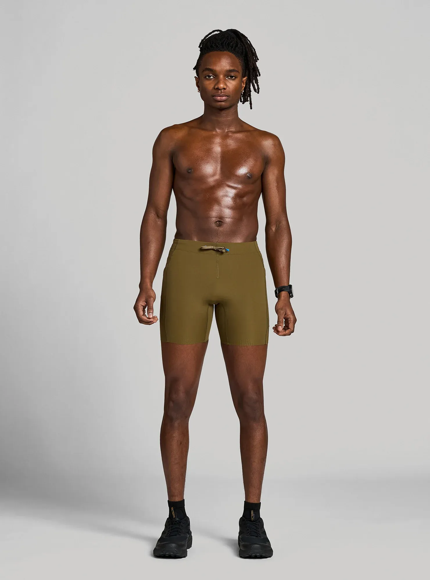 Men s Trail Half Tights 6 in Peak - 2