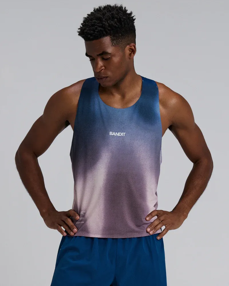 Men s Specter Shorty Race Singlet in Flow State Aegean Multi - 2