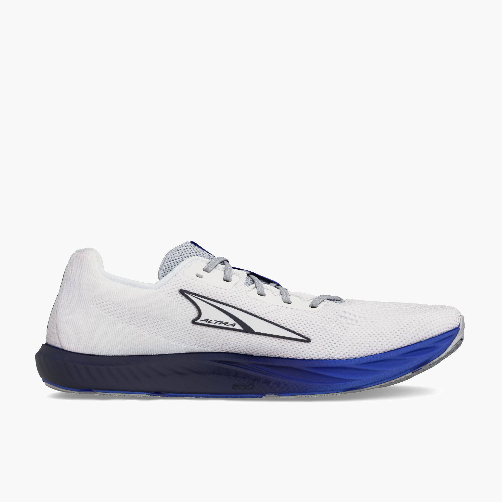 Medial angle shot of Men's Escalante 4 in White / Blue