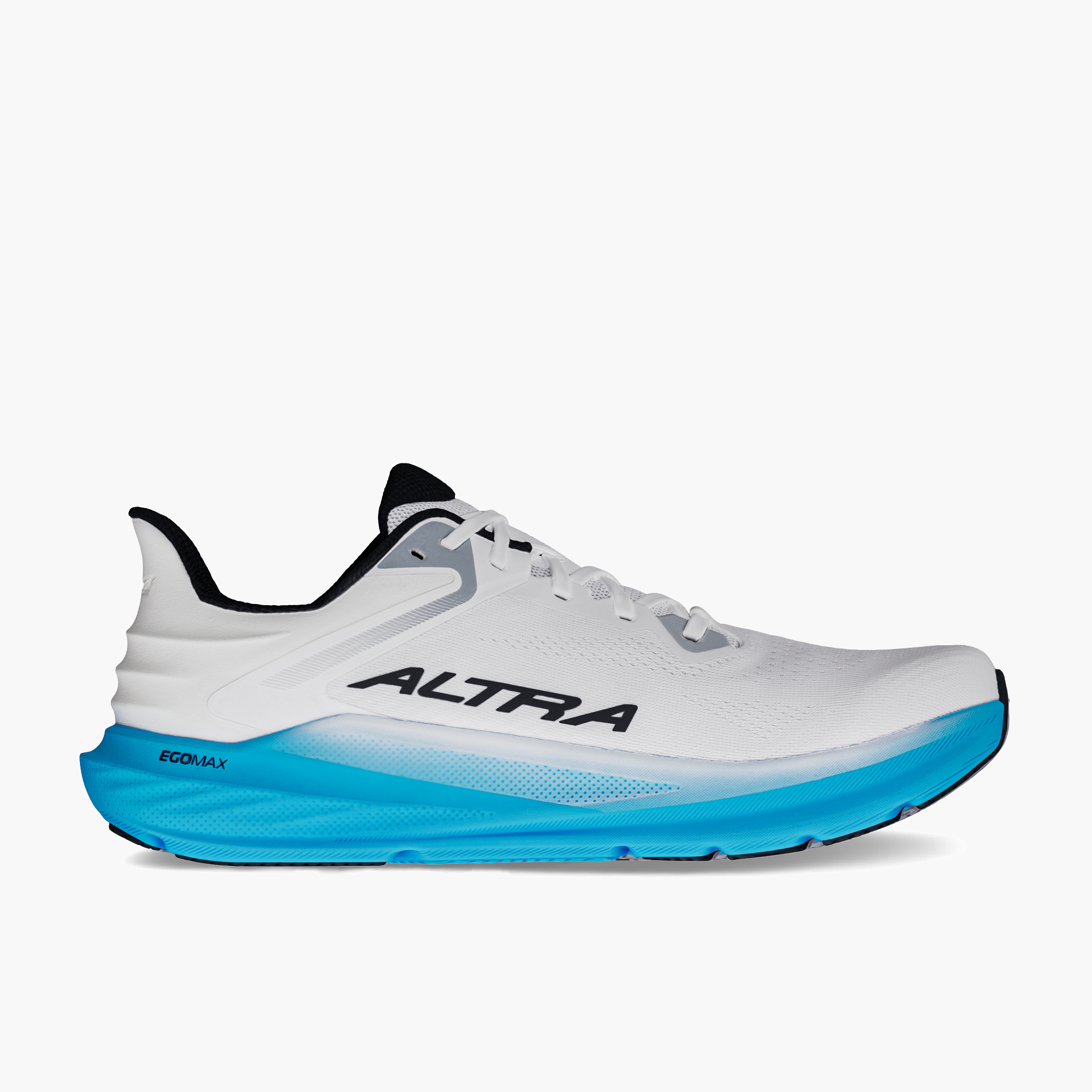 Medial angle shot of Men's Torin 8 in White/blue