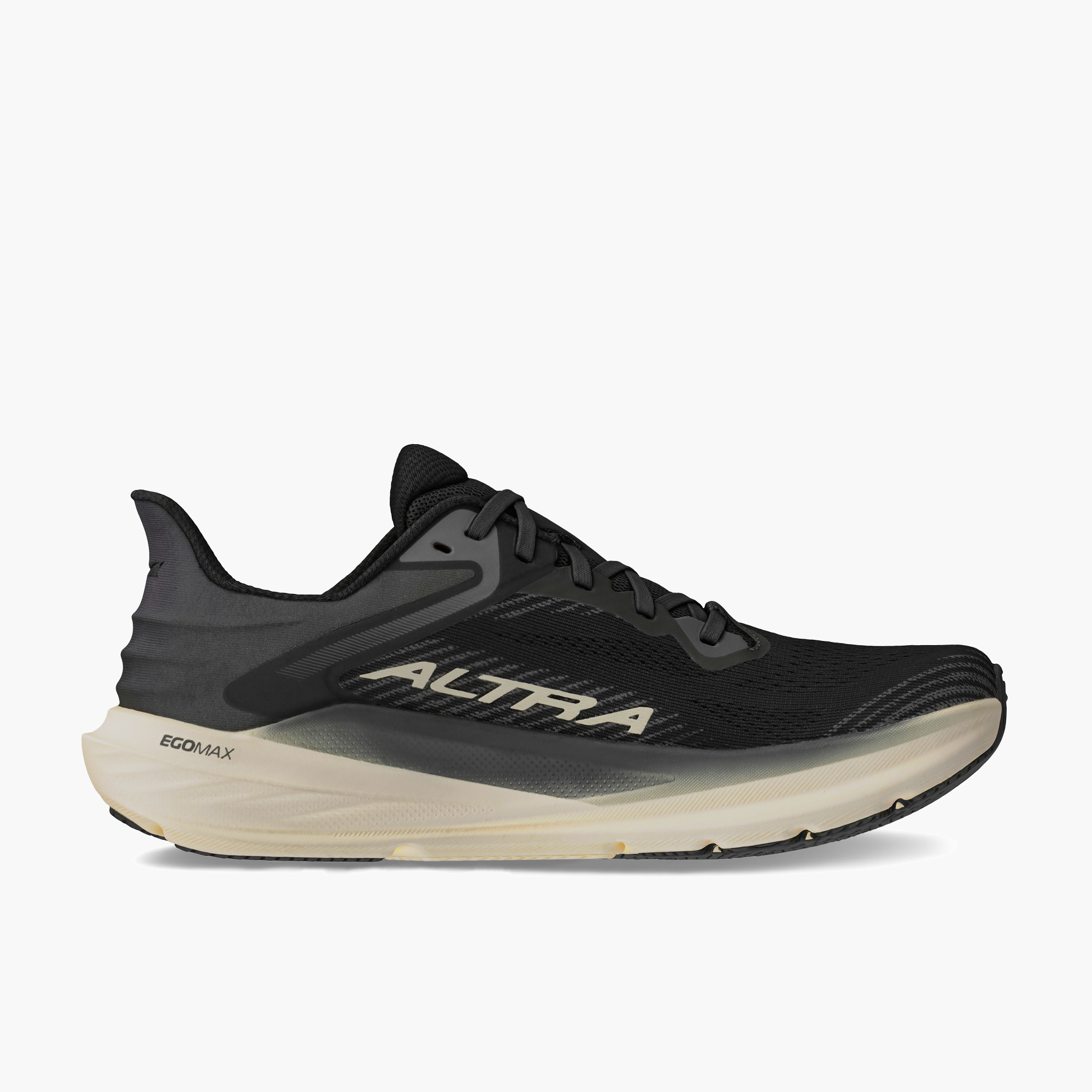 Medial angle shot of Women's Torin 8 in Black/white