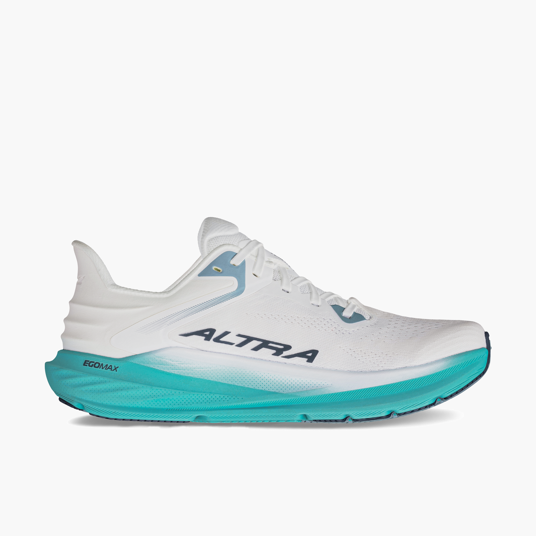 Medial angle shot of Women's Torin 8 in White/green