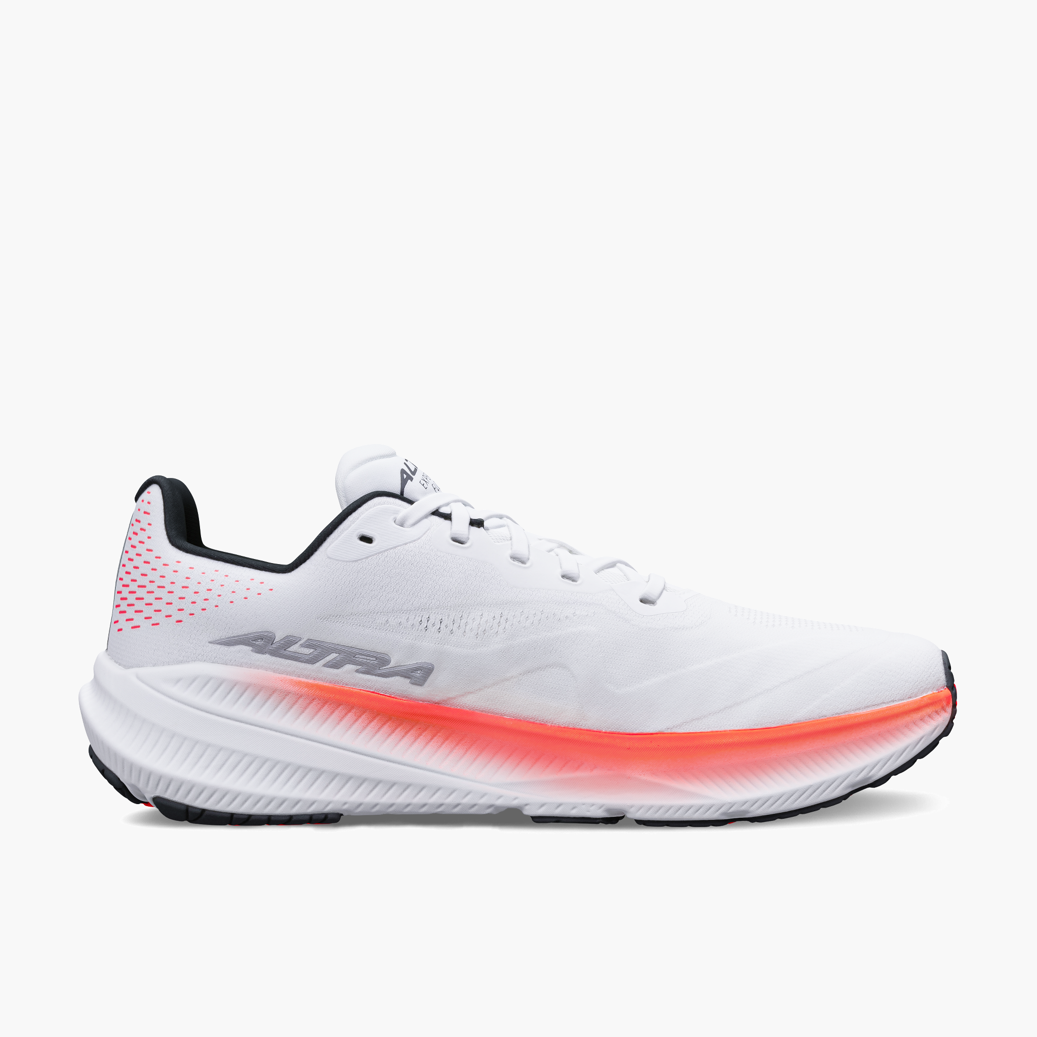 Medial angle shot of Men's Experience Flow 3 in White / Coral