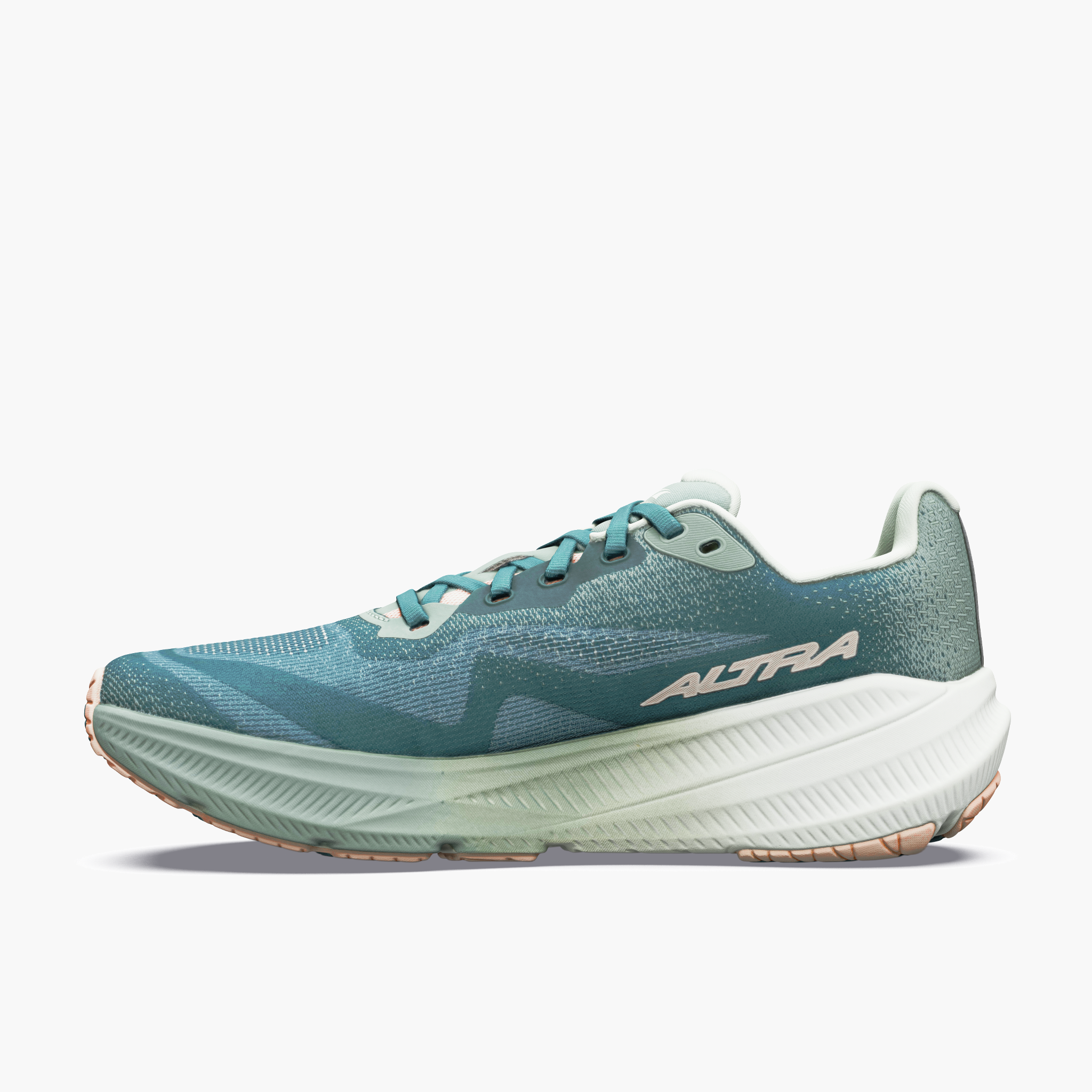 Medial angle shot of Women's Experience Flow 3 in Sea Pine / Ice / Grn Milieu