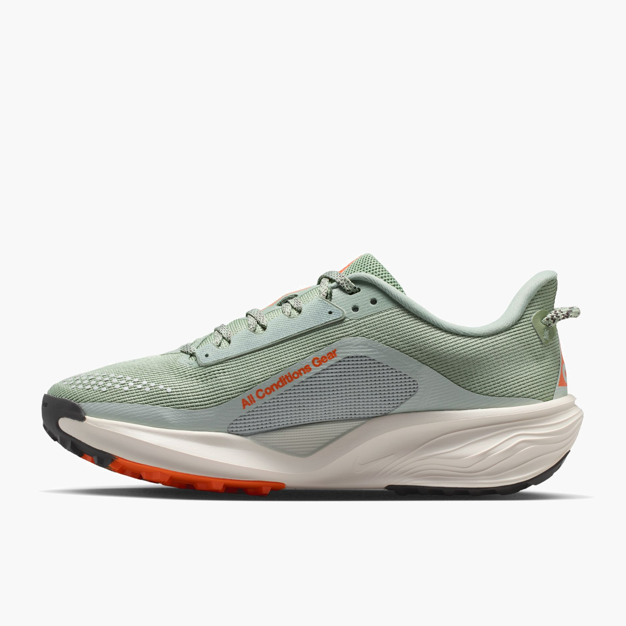 Medial angle shot of Women's ACG Pegasus in Jade Horizon / Phantom-Light Silver