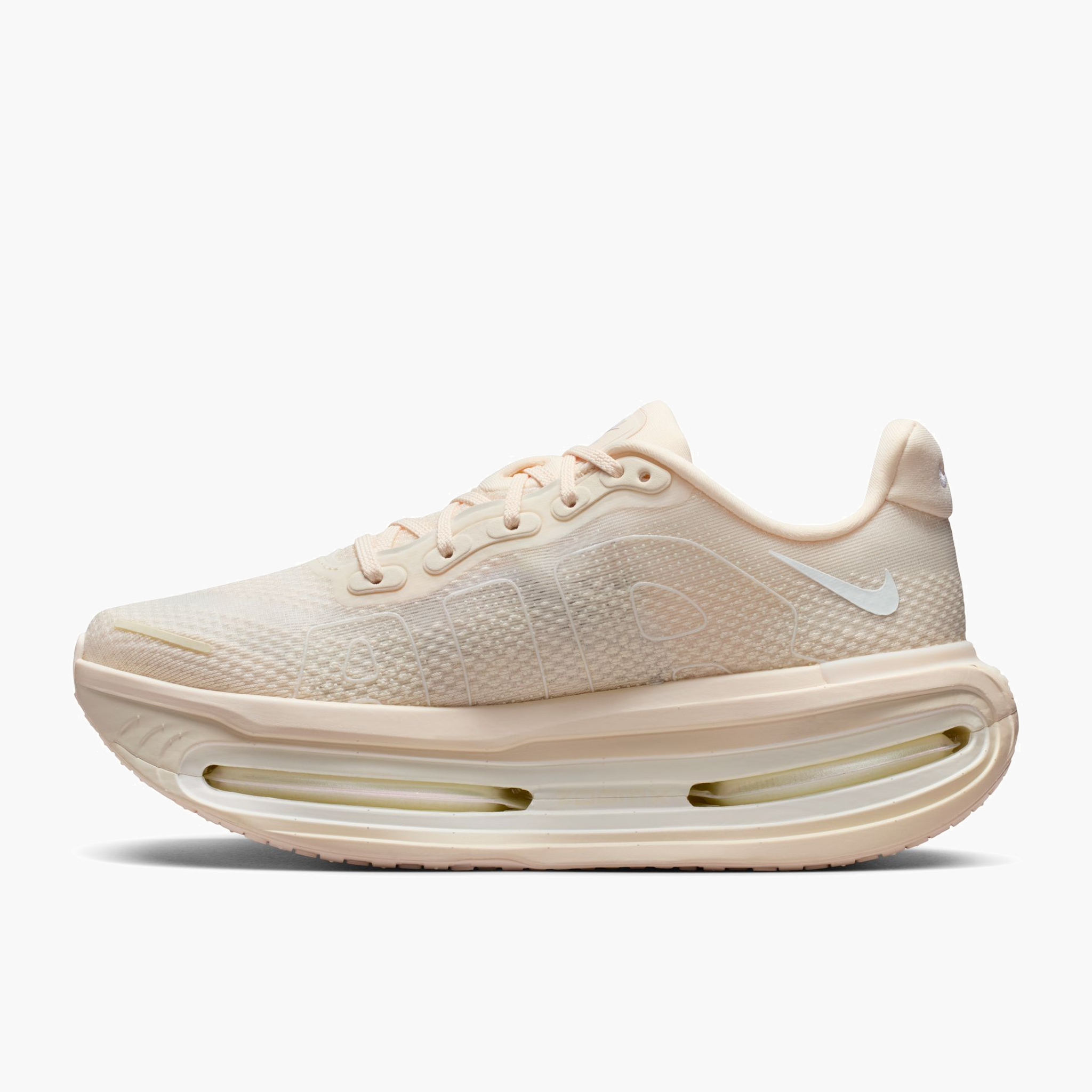 Medial angle shot of Men's Vomero Premium in Chalk / White-Pale Ivory-Summit White